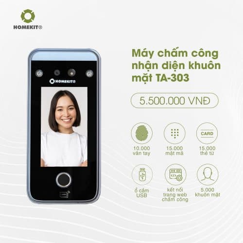 Máy chấm công HomeKit TA-303 (Copy)