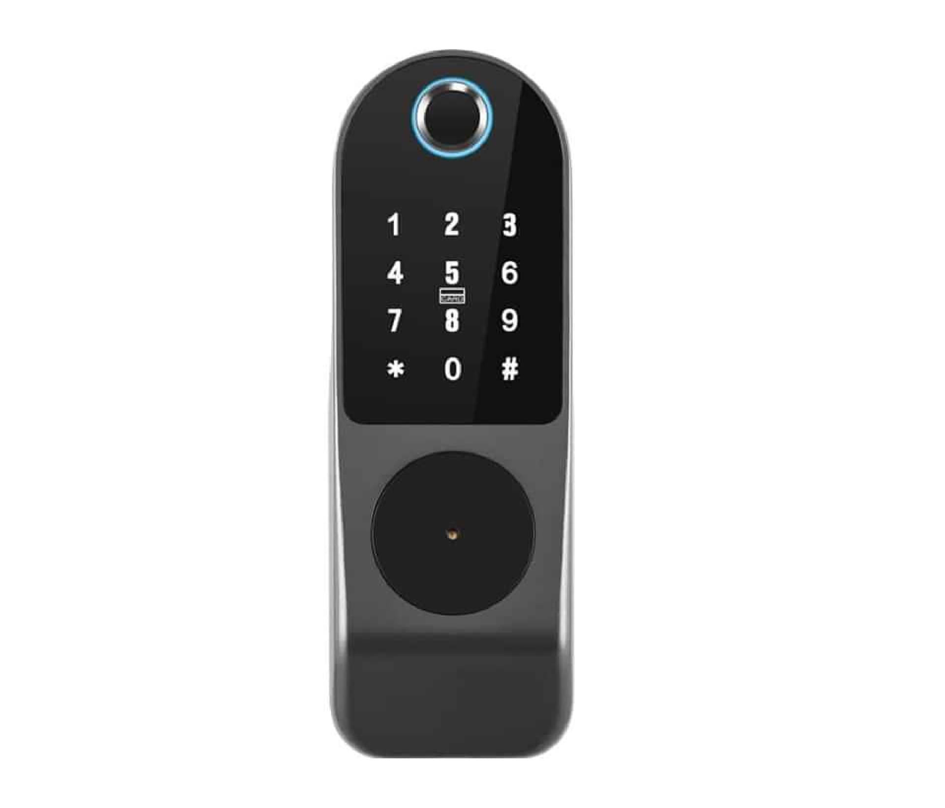 Khóa cổng vân tay 2 chiều điều khiển từ xa AB-18A HomeDash
