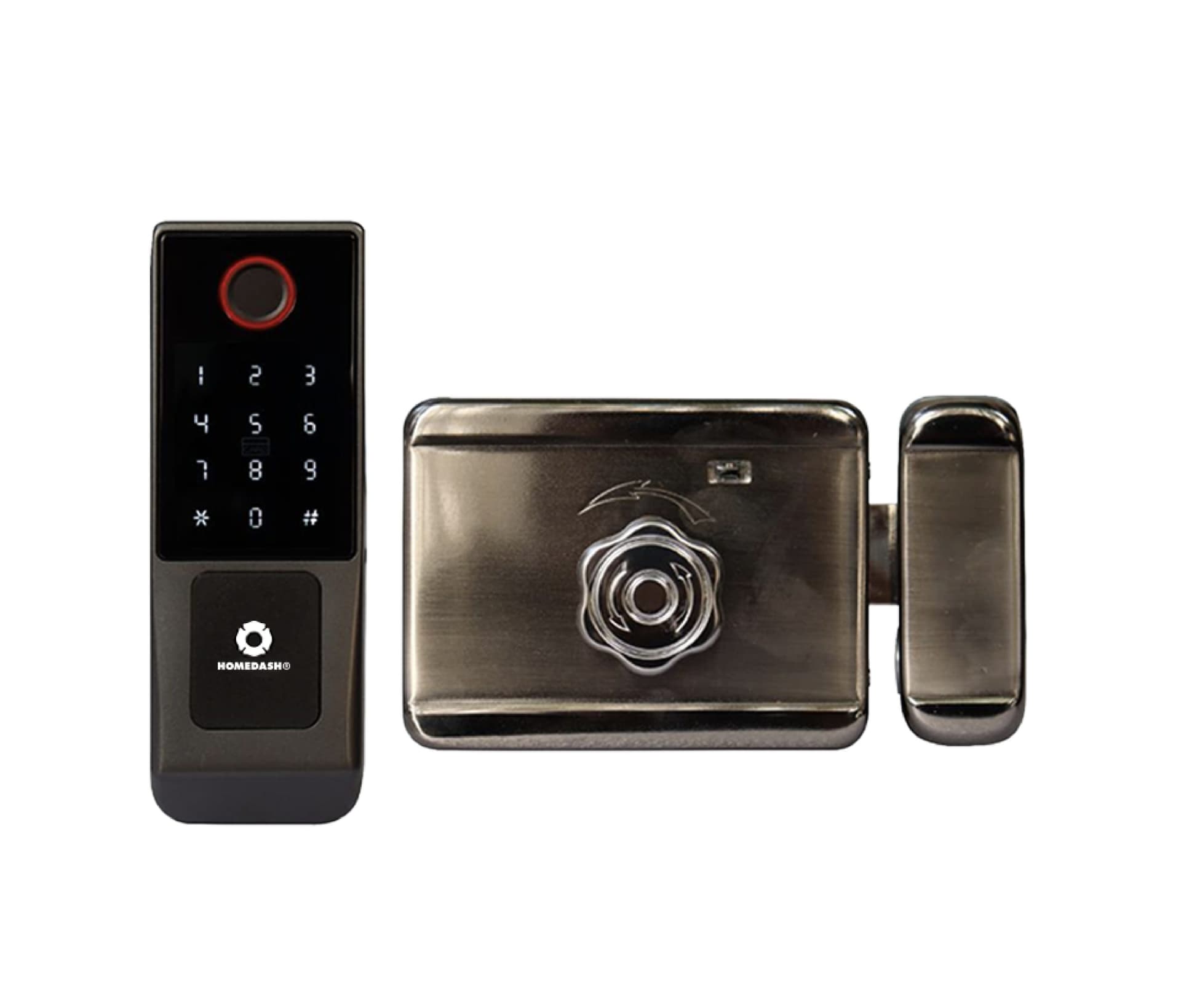 Khoá cổng vân tay hai chiều điều khiển qua app AB-27A HomeDash