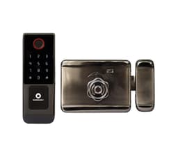 Khoá cổng vân tay hai chiều 5 tính năng điều khiển qua app AB-27A