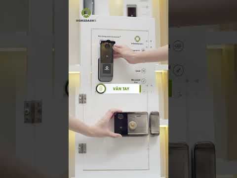 Khoá cổng vân tay hai chiều điều khiển qua app AB-27A HomeDash video
