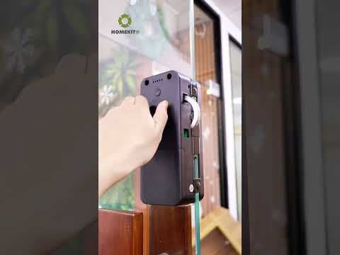 Khóa vân tay cho cửa kính cường lực 2 cánh AB-11G HomeDash video